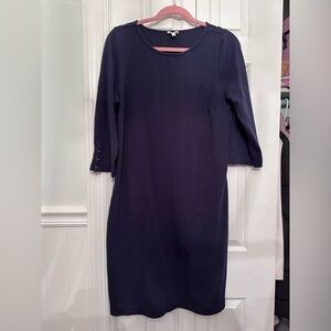 Talbots Navy Blue Dress